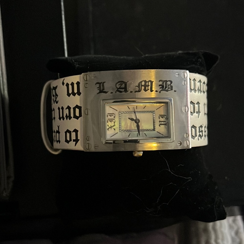 L. A.M.B wristwatch Never worn